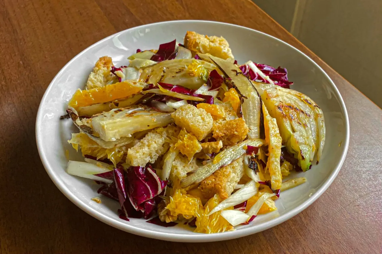 Insalata di arance e finocchi ingredienti e preparazione passo passo