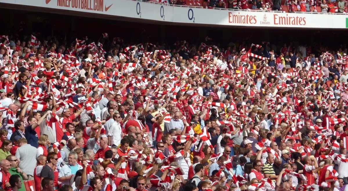 Arsenal Liga Mistrz&oacute;w trofeum