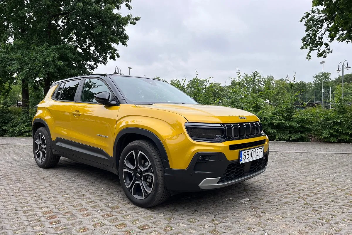 Jeep Avenger r&oacute;żne wersje silnikowe