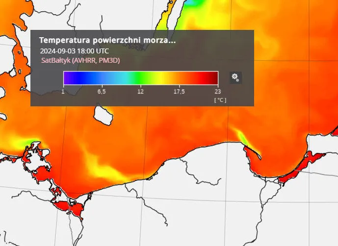 Zdjęcie Aktualna temperatura wody w Bałtyku - ile stopni dzisiaj?