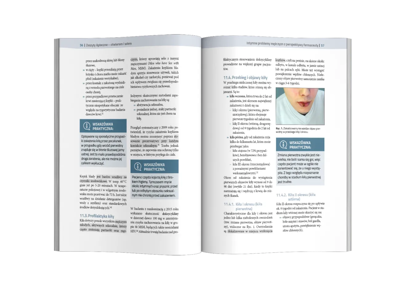 Przewodnik po objawach intymnych u mężczyzn