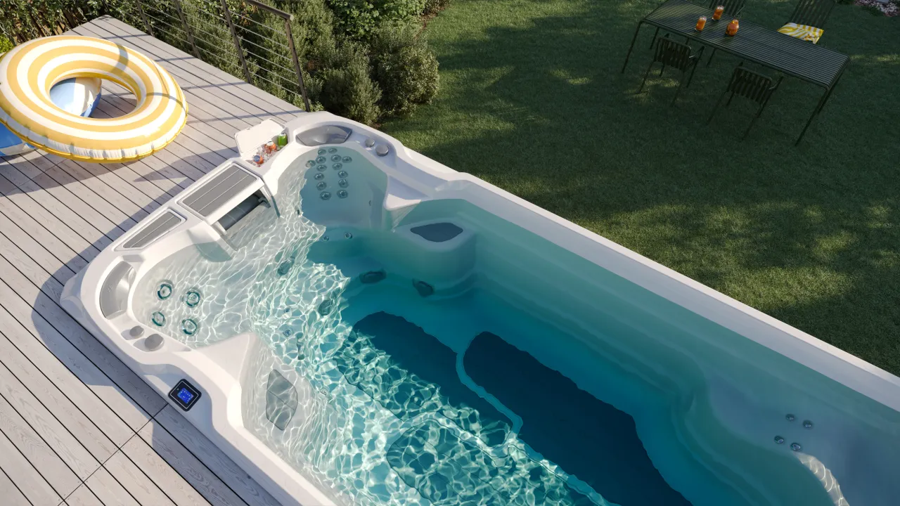 basen swim spa technologia przeciwprądu