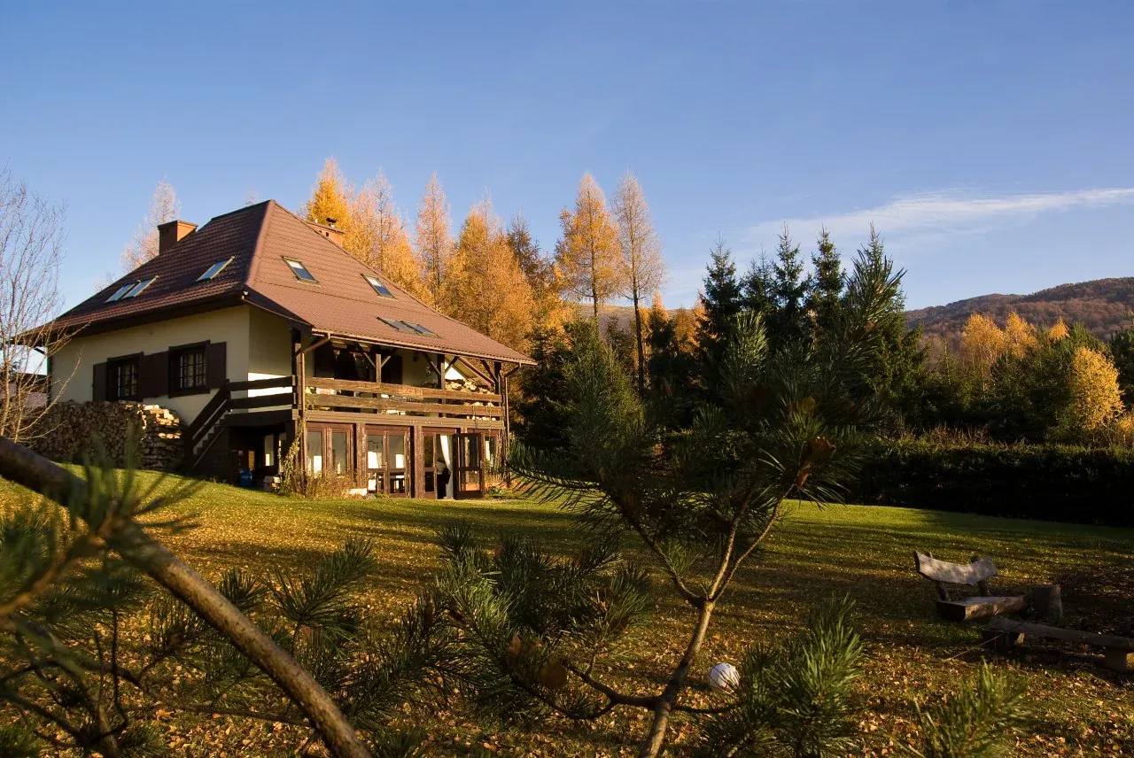 Sielska agroturystyka w Bieszczadach z widokiem