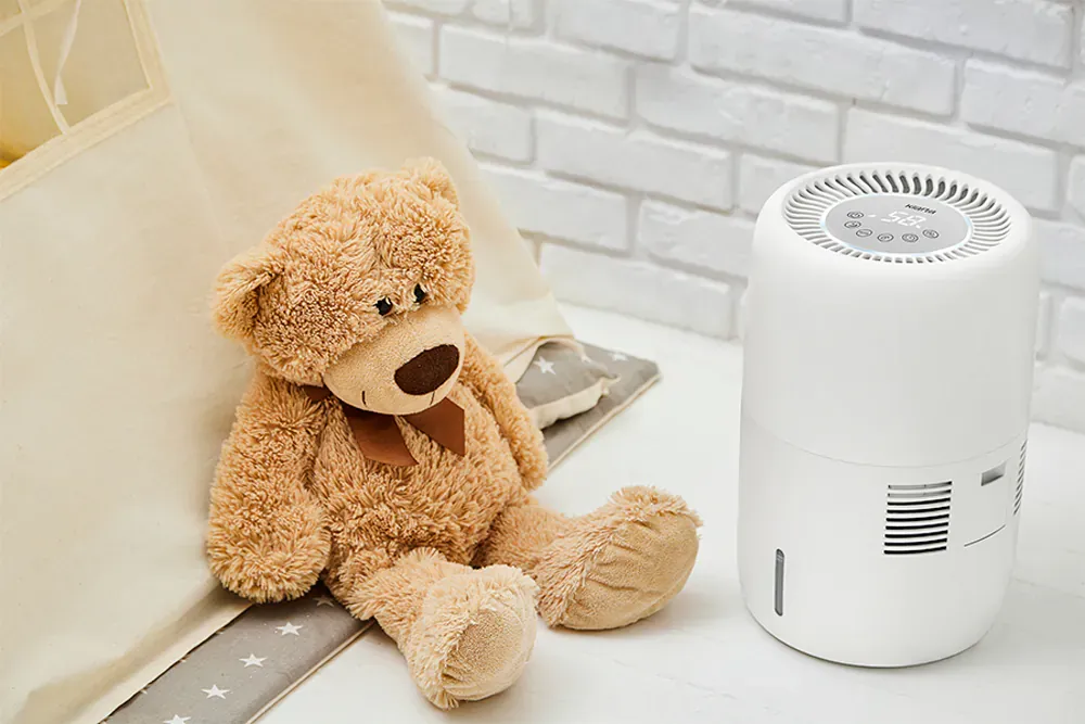 nawilżacz powietrza w pokoju dziecka, nebulizator dla niemowląt