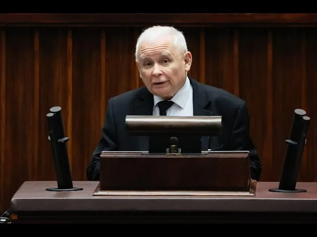 Jarosław Kaczyński w Sejmie