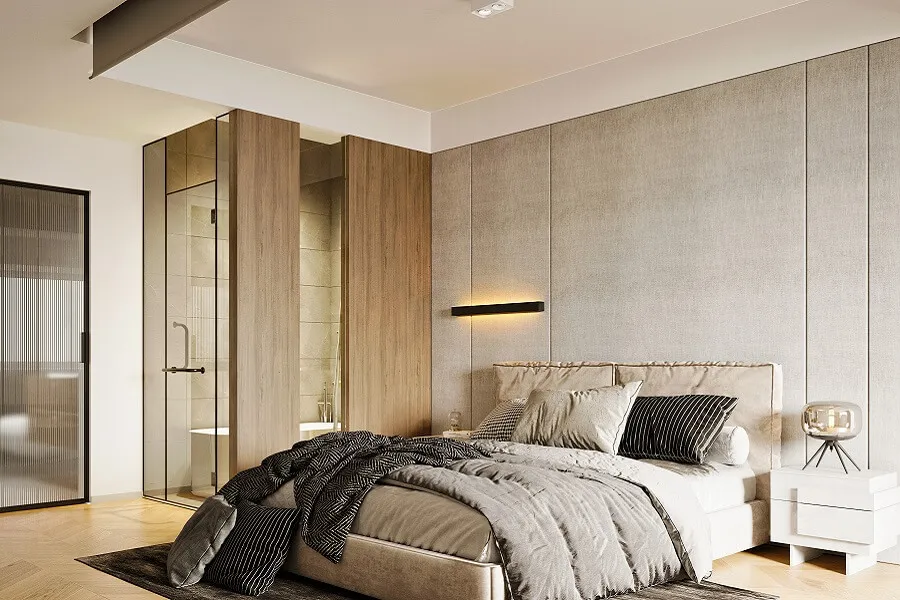 inspiracje oświetlenie sypialnia nastrojowe