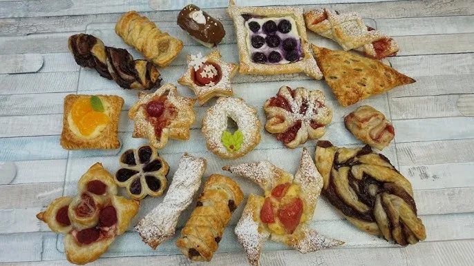 Formas creativas de hojaldre para postres