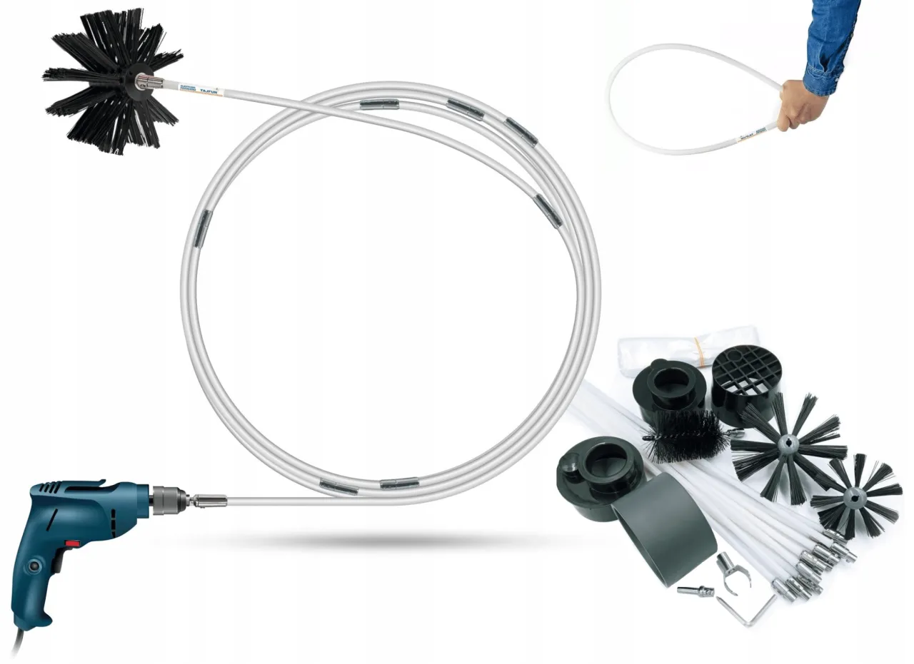 Narzędzia do czyszczenia rury kominowej