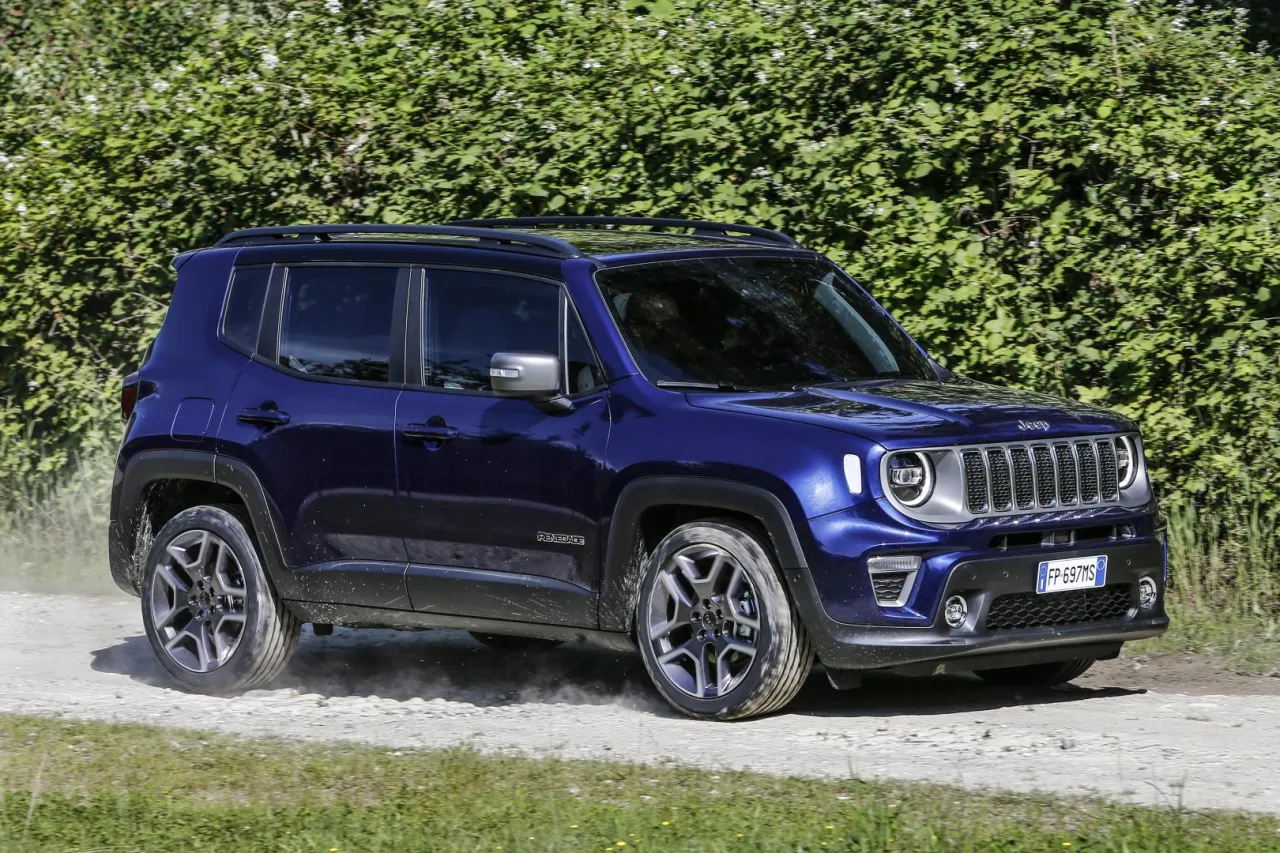 Jeep Renegade wymiary tabelka