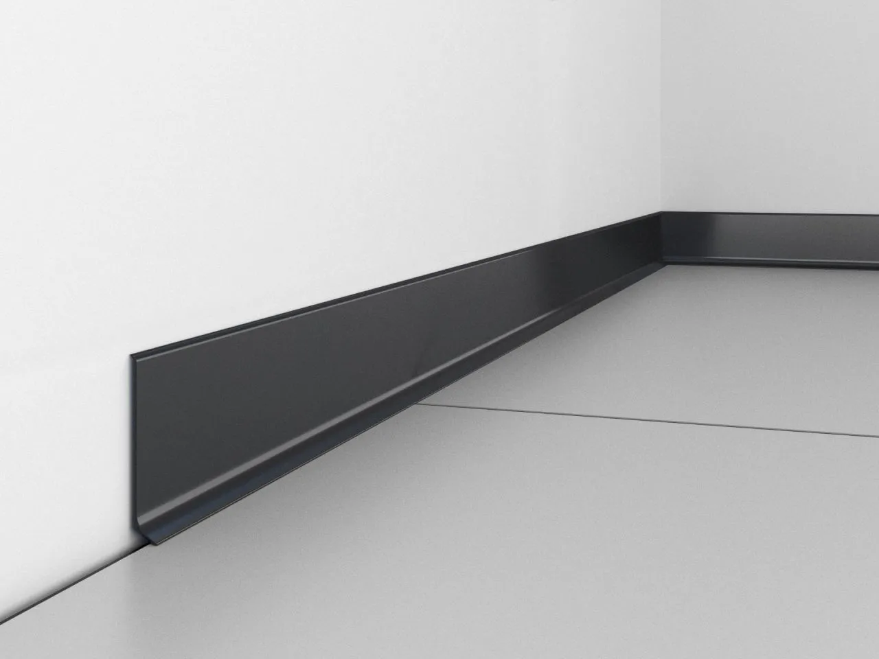 inspiracje listwy przypodłogowe szare płytki różne kolory