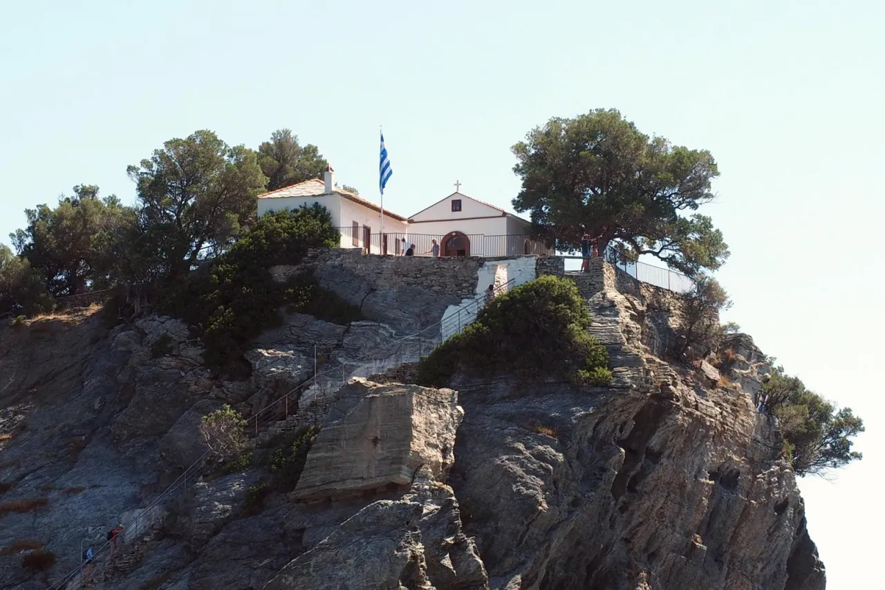 kaplica Agios Ioannis Kastri Mamma Mia