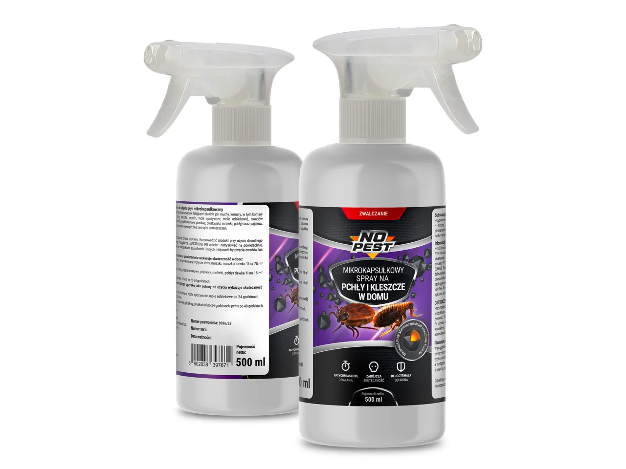 Preparaty na kleszcze w domu spray