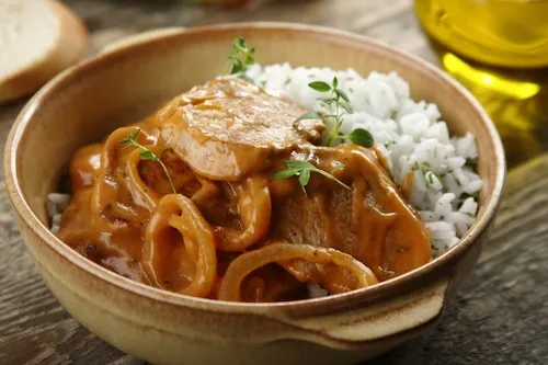 dania z sosem grzybowym