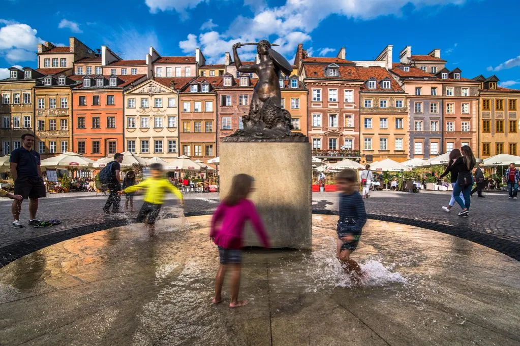 Stare Miasto Warszawa Rynek Syrenka