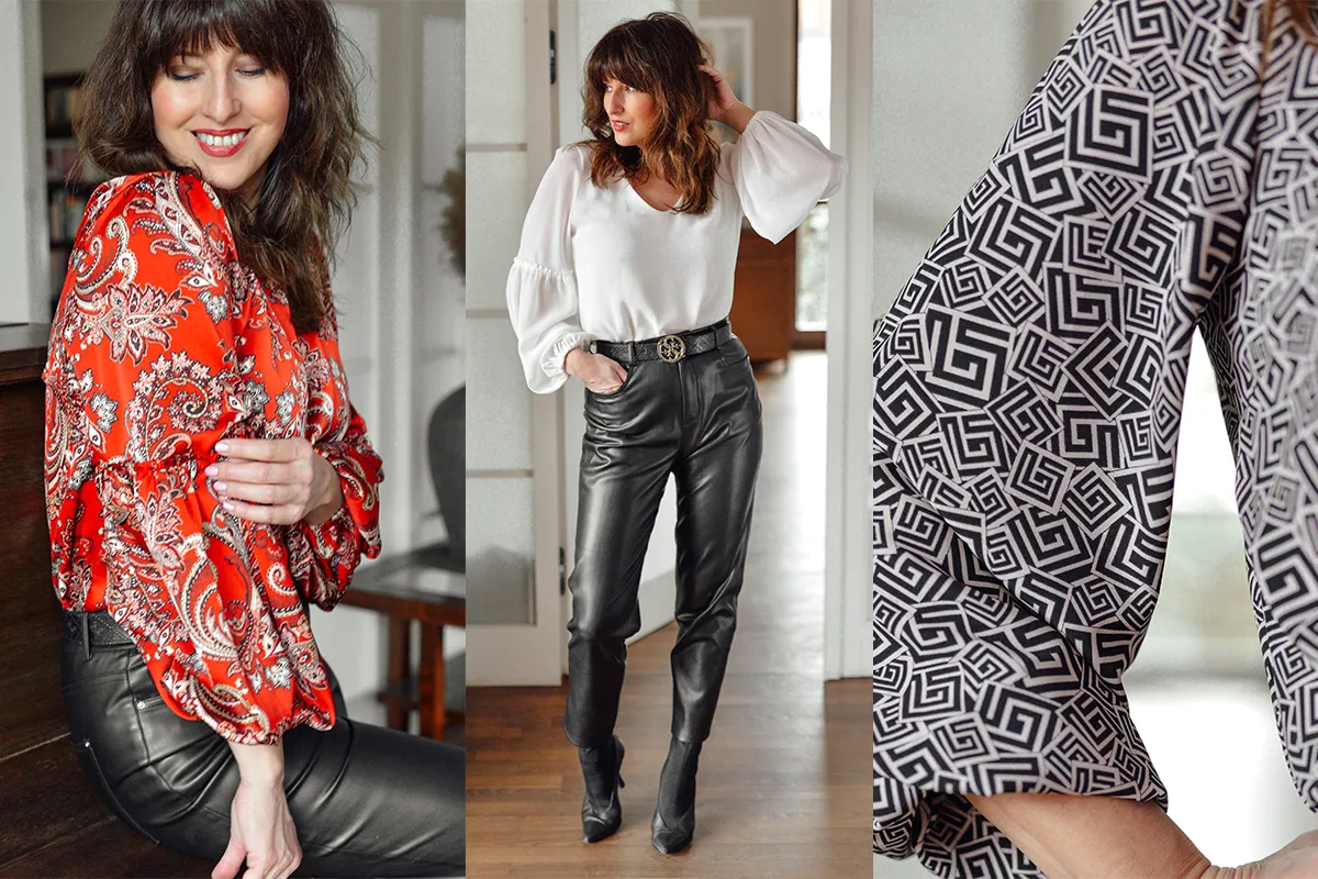 Stylizacje klubowe spodnie rockowa disco elegancka