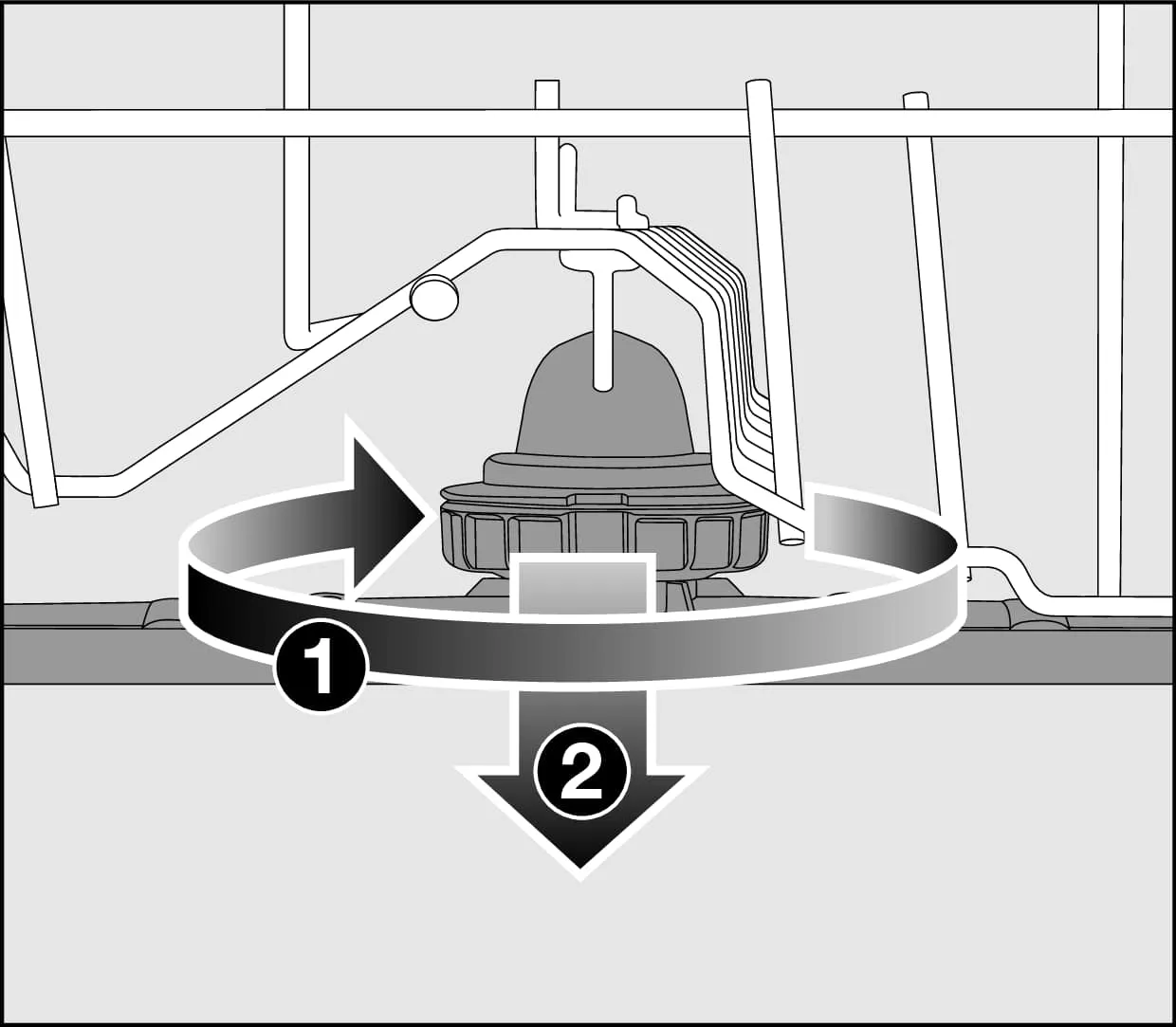 Zatkane ramiona spryskujące zmywarki