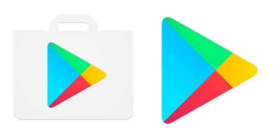 Ikona Sklepu Google Play z czerwoną ikoną błędu