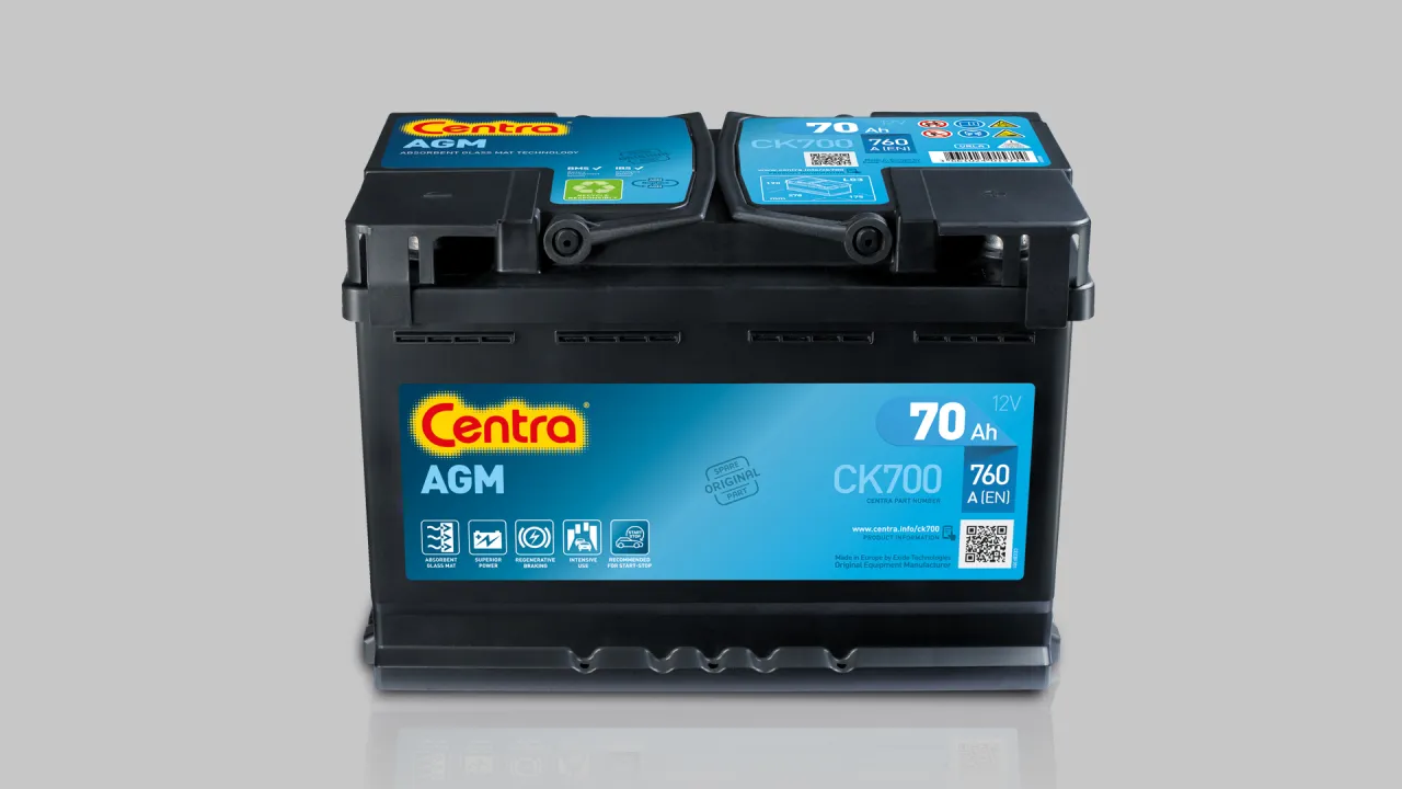 akumulator AGM EFB start stop