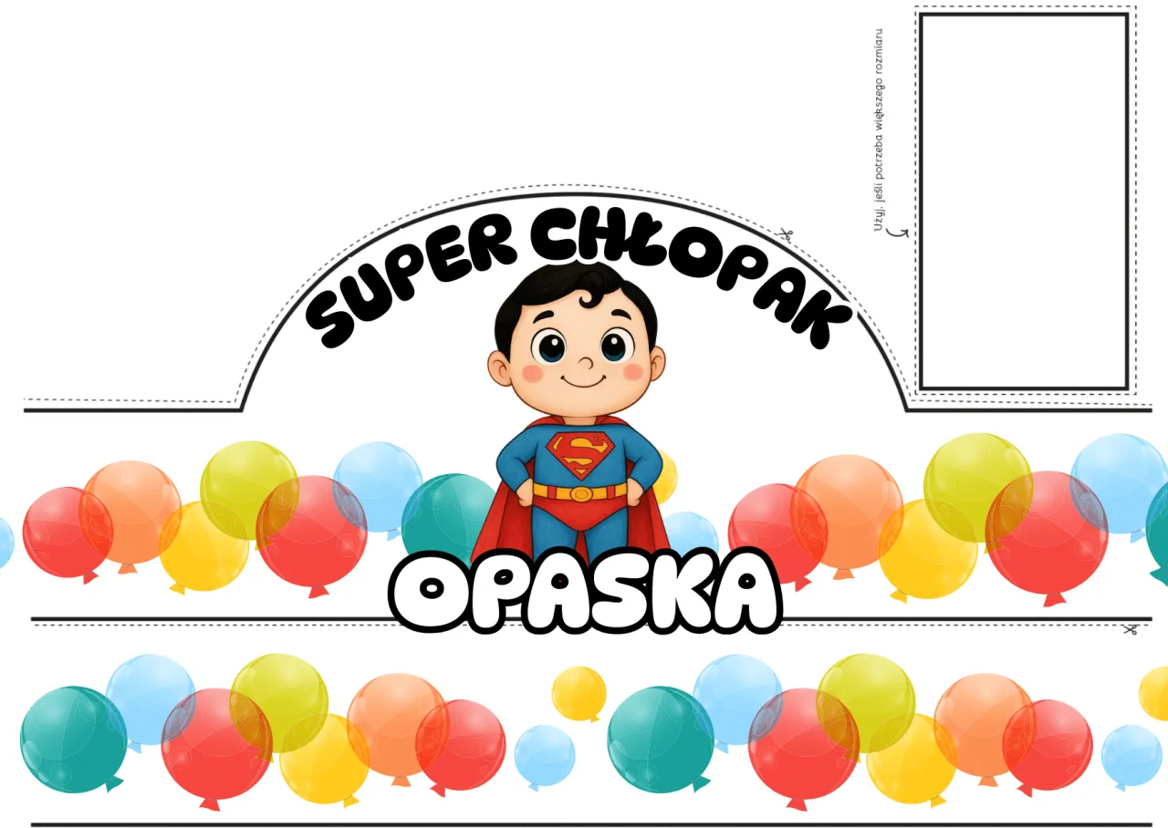 Wzory opasek dla chłopca