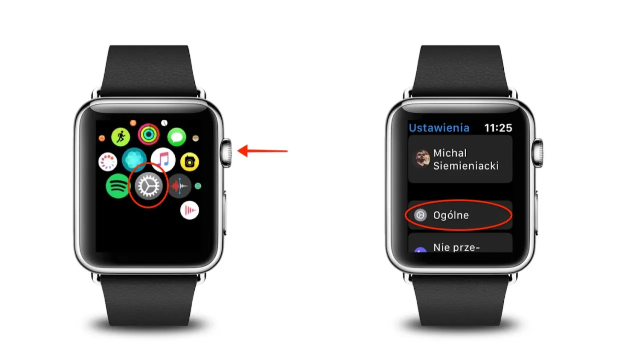 Apple Watch aplikacja Watch rozparowanie