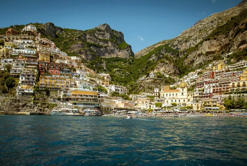 Positano widok z morza