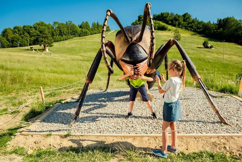 Beskid Sądecki atrakcje dla dzieci rodzina na szlaku