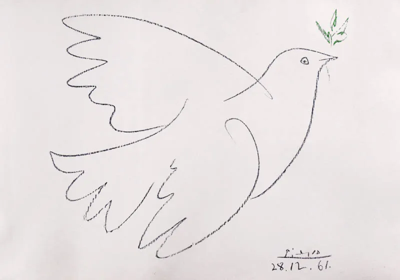 Pablo Picasso gołąb pokoju