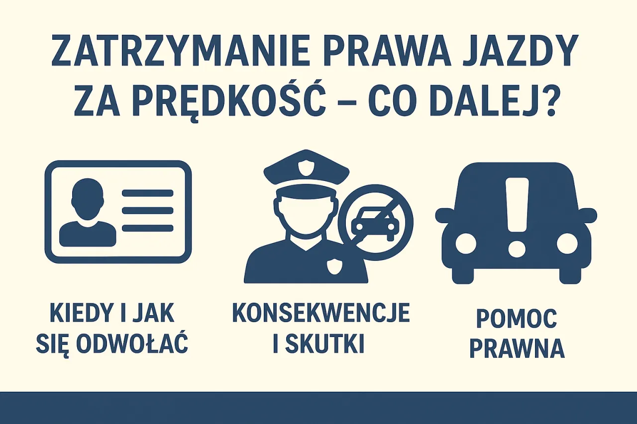 Zatrzymanie prawa jazdy za prędkość – co dalej? Dowiedz się, na ile zabierają prawo jazdy za prędkość, jakie są konsekwencje i gdzie szukać pomocy prawnej.