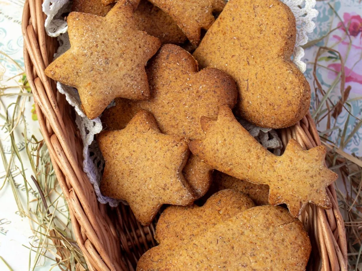 Bezglutenowe pierniczki na blasze