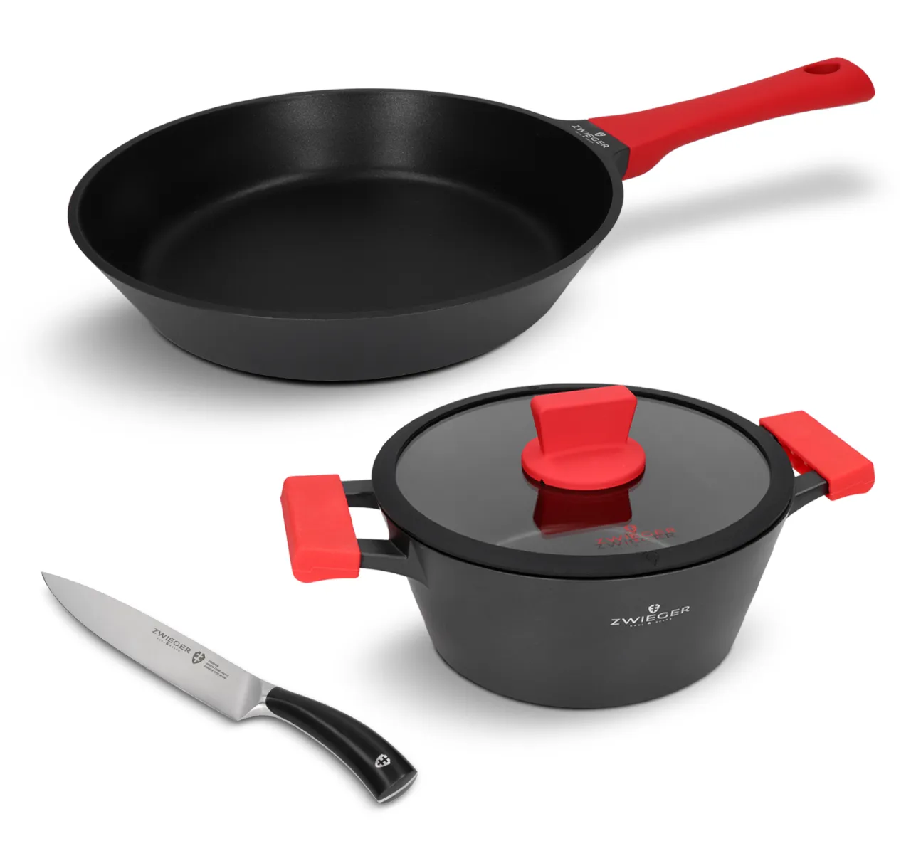Zwieger produkty garnki patelnie noże