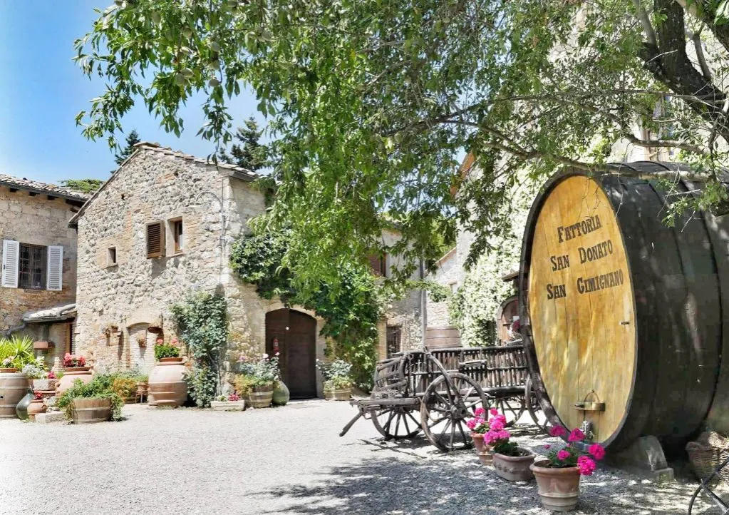 Toskania winnice agroturystyka