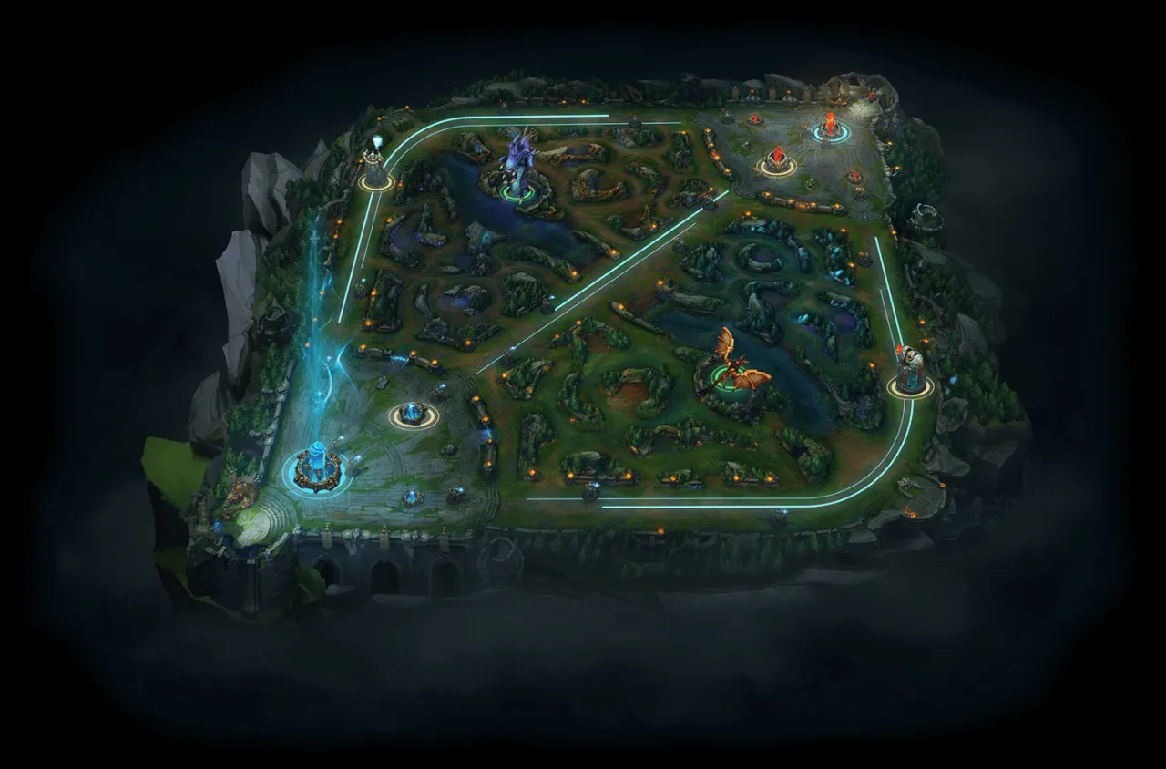 League of Legends walka na linii