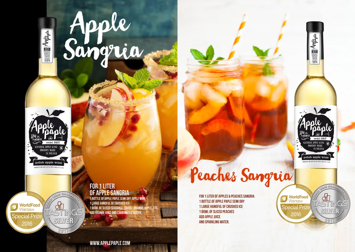 Rodzaje napojów alkoholowych z jabłek