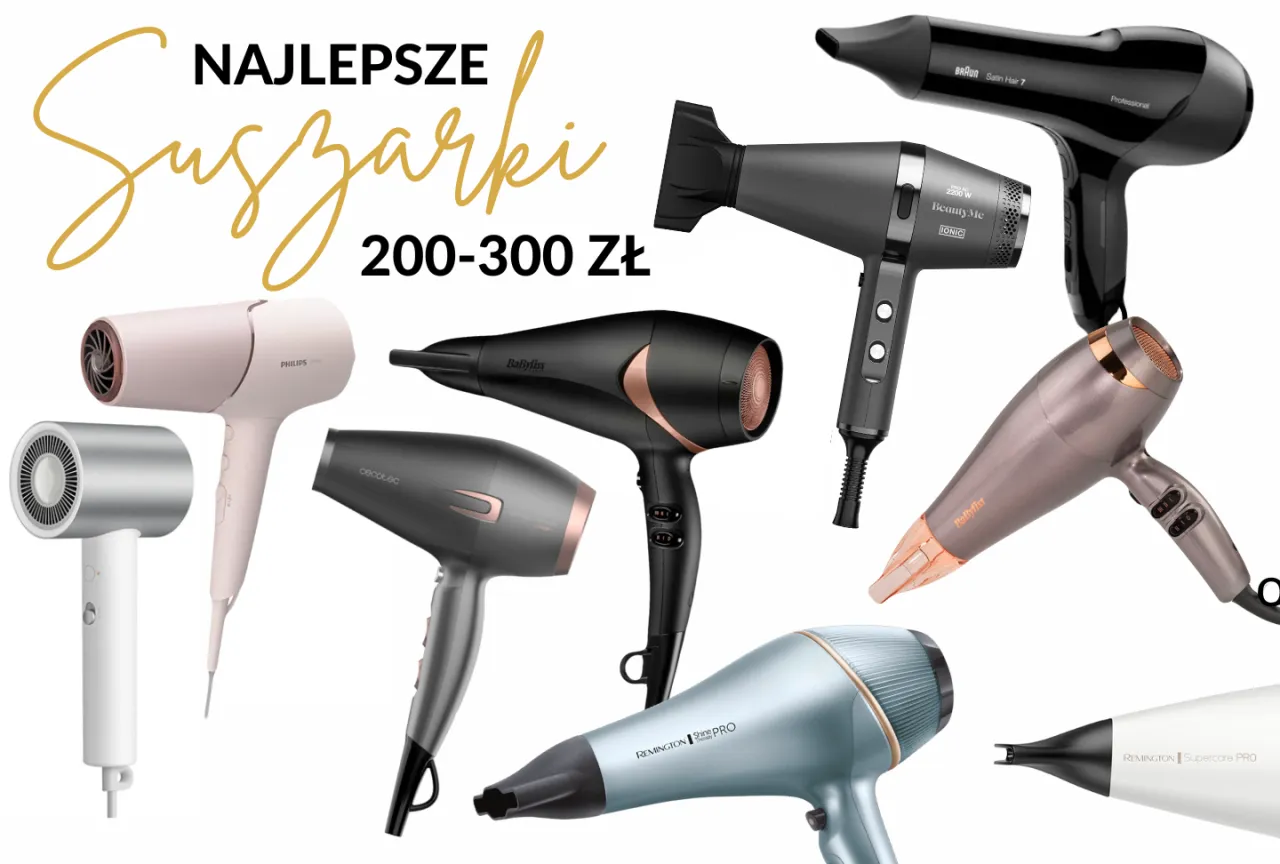 suszarki do włos&oacute;w r&oacute;żne ceny