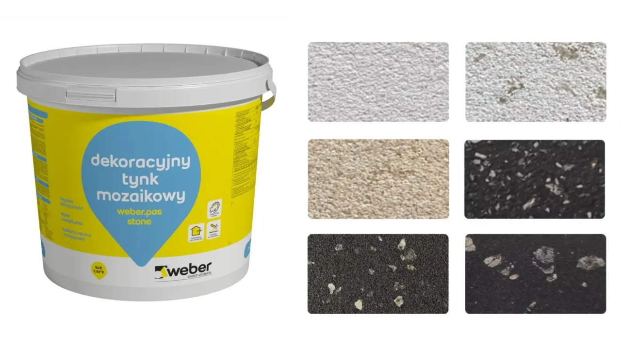przykłady farb do tynku mozaikowego