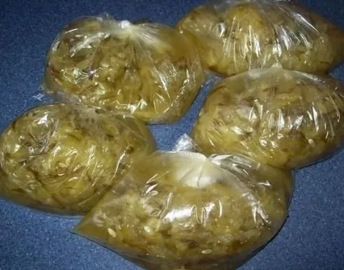 mrożenie ogórków kiszonych przygotowanie