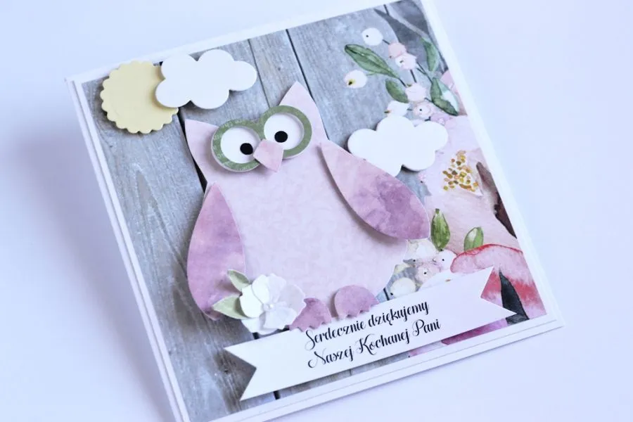 kartka z podziękowaniami dla wychowawcy