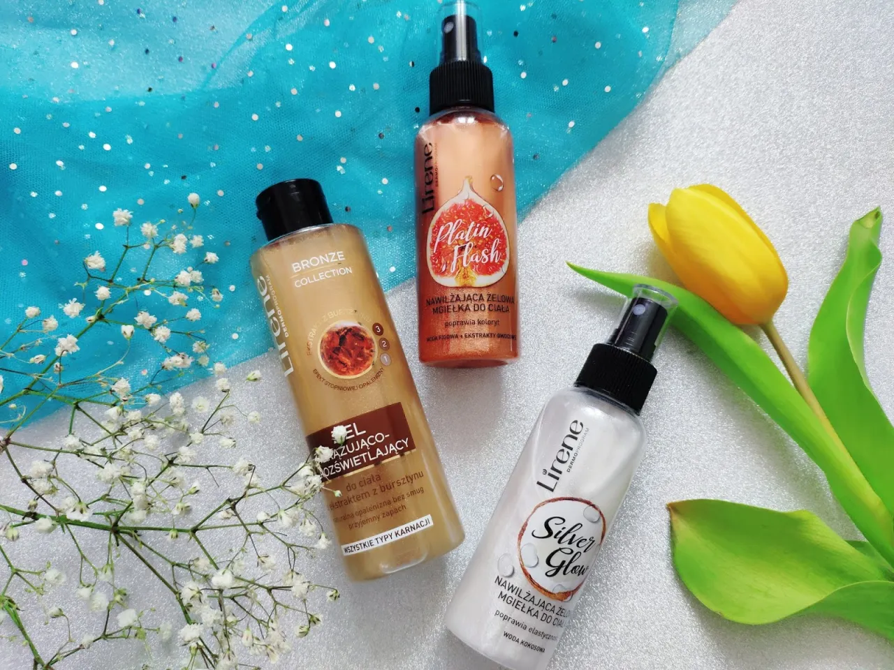 rodzaje mgiełek rozświetlających do twarzy i ciała