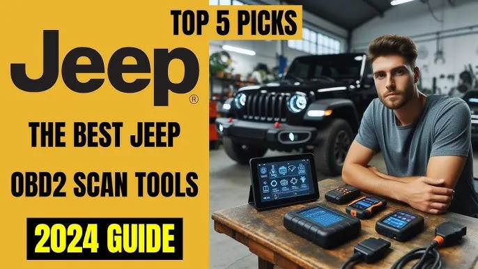 różne narzędzia diagnostyczne jeep