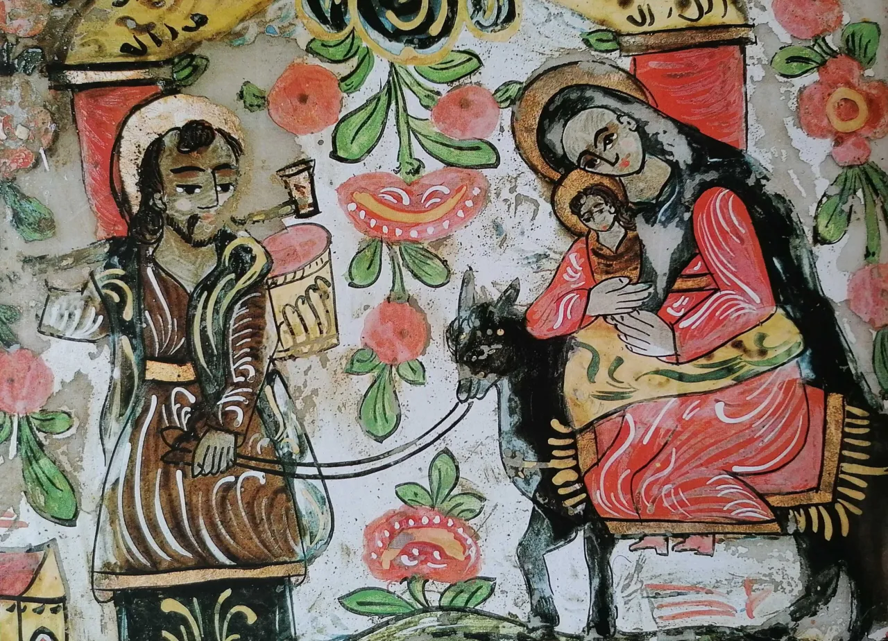 przykłady malarstwa na szkle nowoczesne wzory