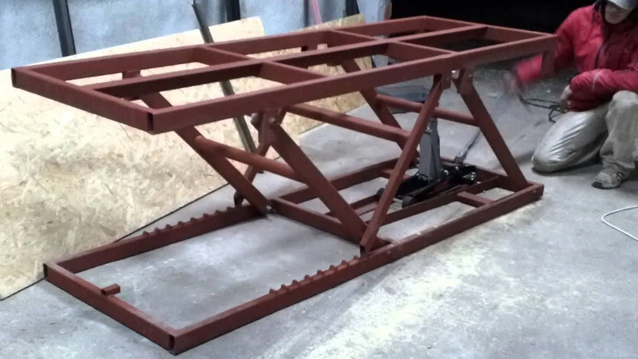 podnośnik motocyklowy DIY rodzaje