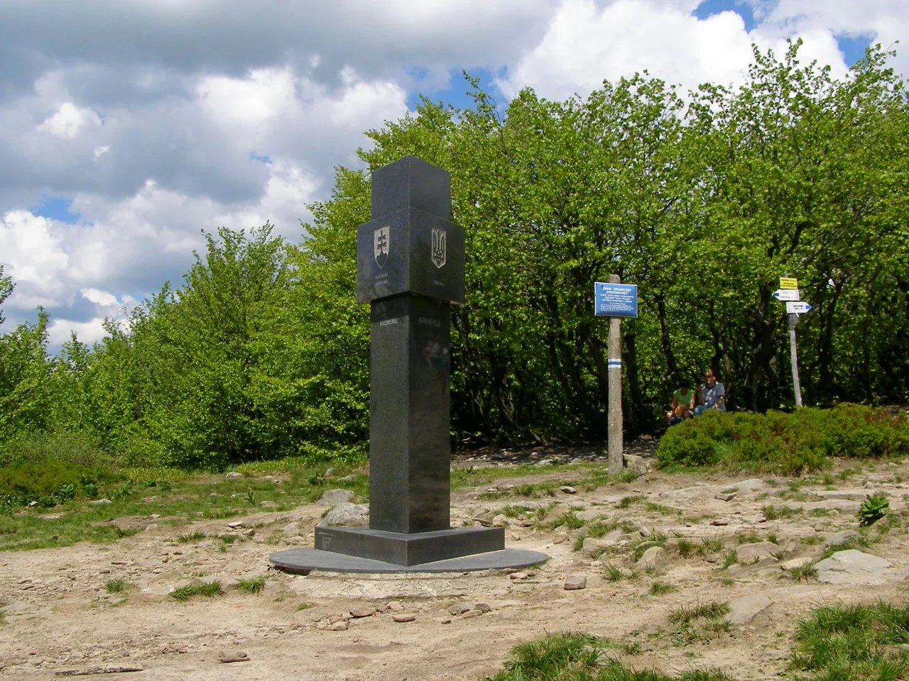Bieszczady trójstyk granic
