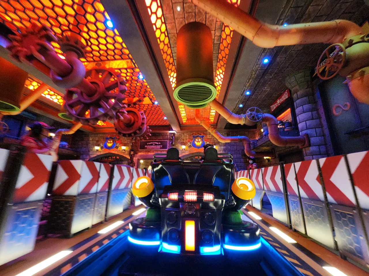 Super Nintendo World Universal Studios Hollywood Mario Kart Bowser's Challenge