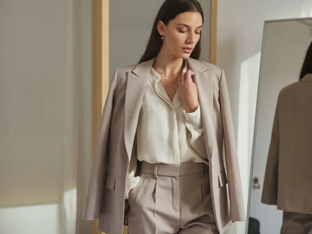 Zdjęcie Jaką bluzkę do kremowych spodni wybrać, by wyglądać stylowo?