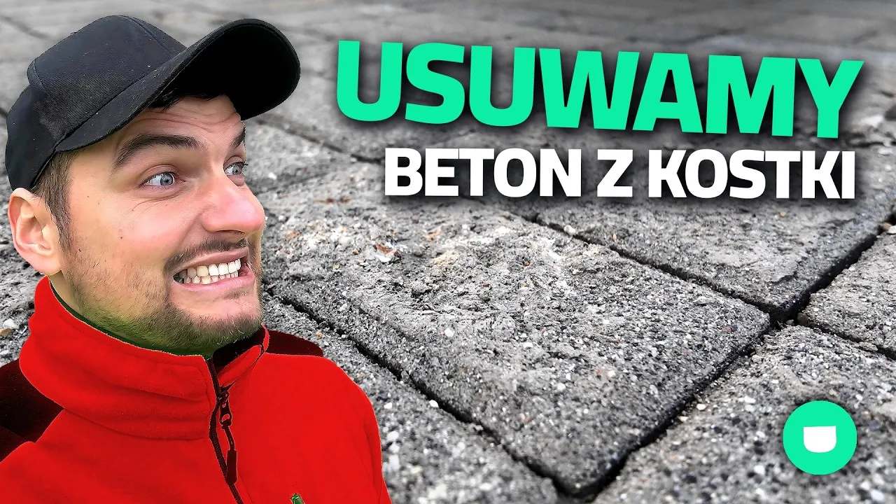 Zdjęcie Jak zmyć cement z kostki brukowej - skuteczne metody na plamy