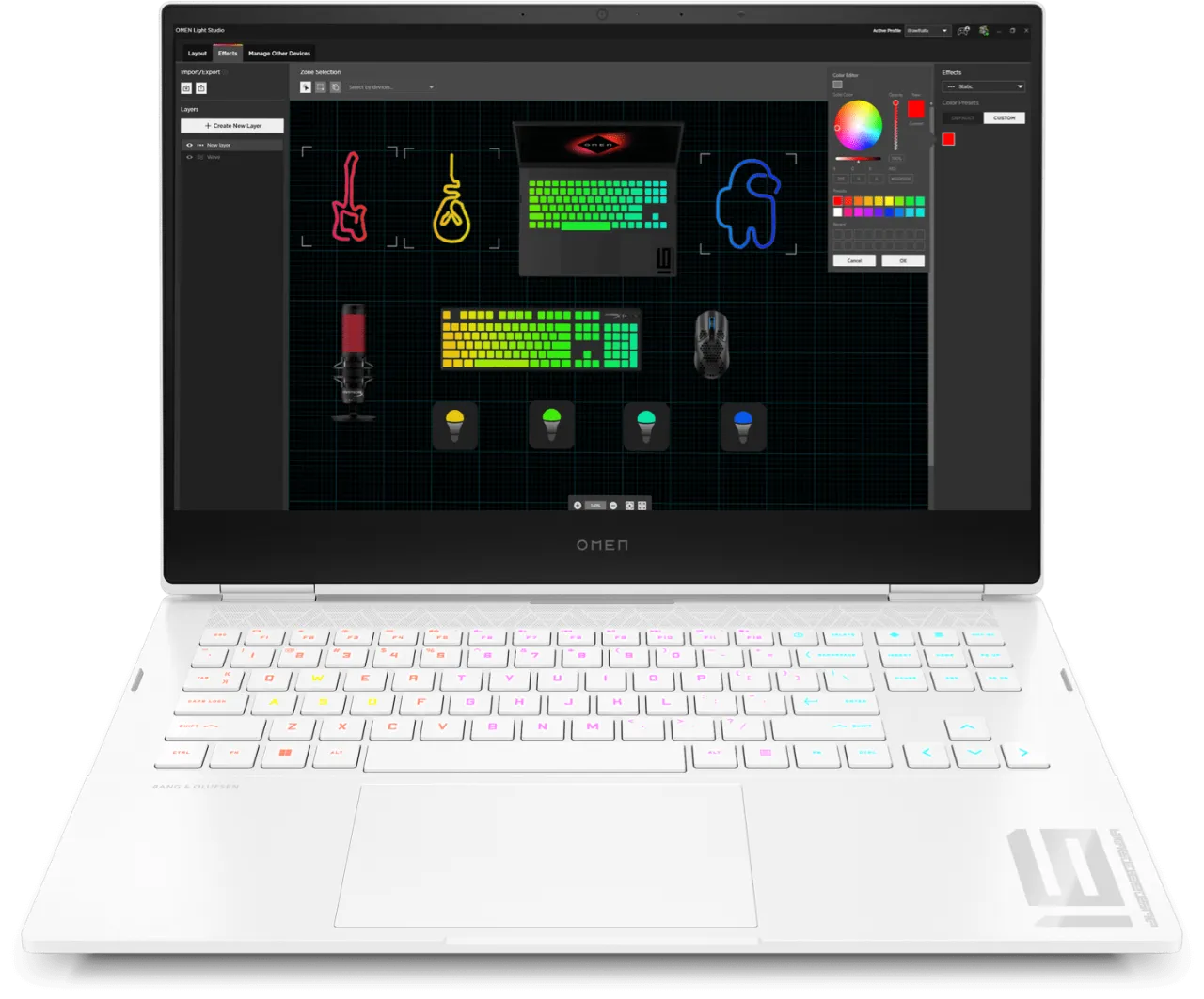 OMEN Gaming Hub Light Studio