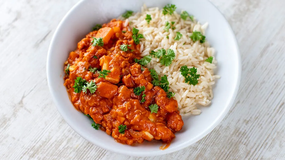 Thermomix vegane Linsenpfanne