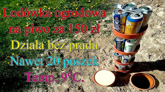 różne typy ziemnych lodówek na piwo diy