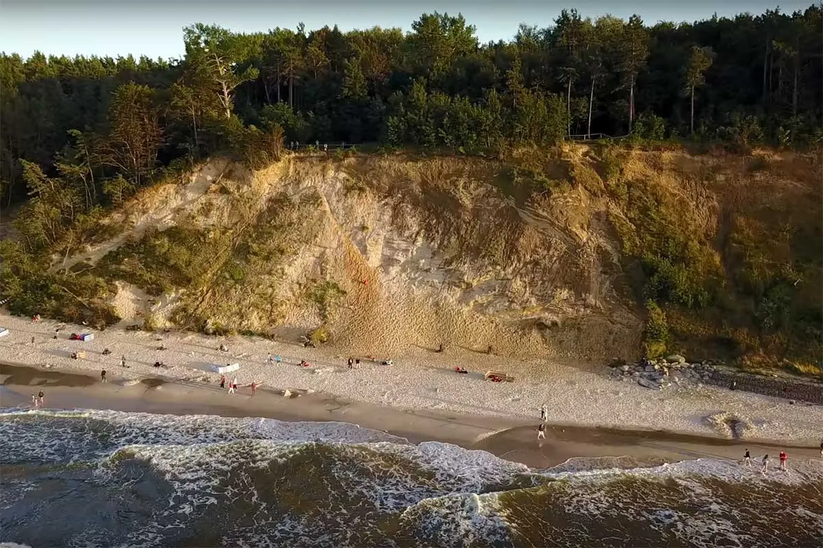 Klif Jastrzębia G&oacute;ra widok