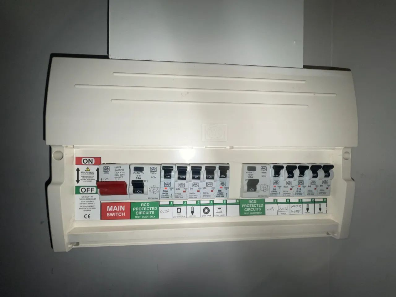 Brak prądu bezpieczniki